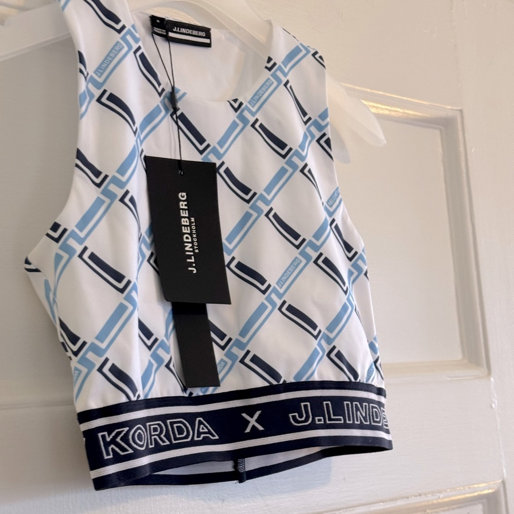 J. Lindeberg x Nelly Korda Collaboration Sport Top- Women’s S & M - New - Picture 3 of 12